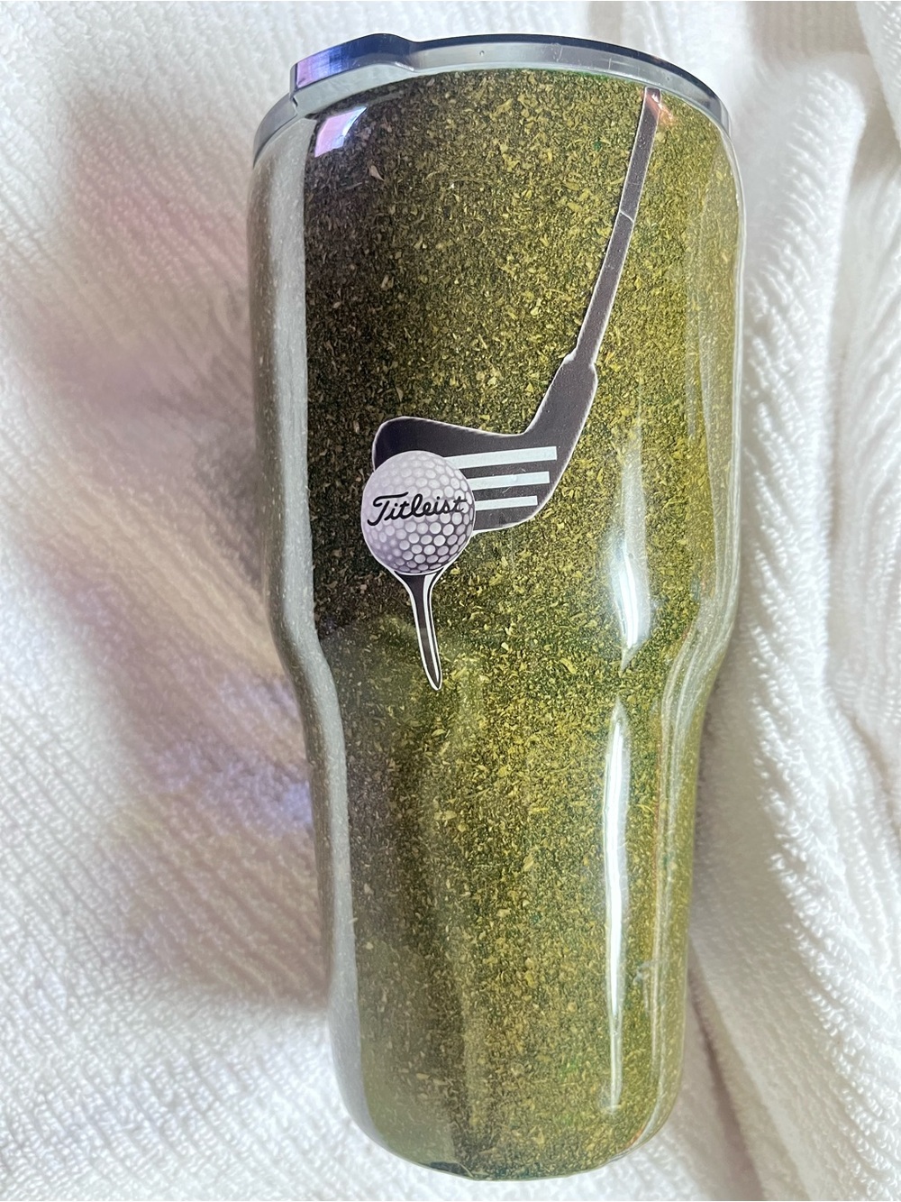 Titleist Olive Green Golf Driver Tumbler